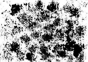 black abstract background. various textures. vector graphics