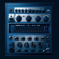 Sound Processor with Detailed Control Panel for Audio Precision