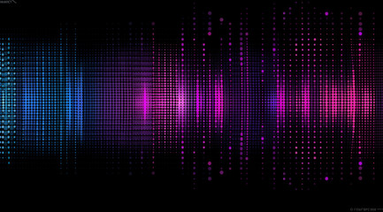 Vector illustration of  a digital background with gradient