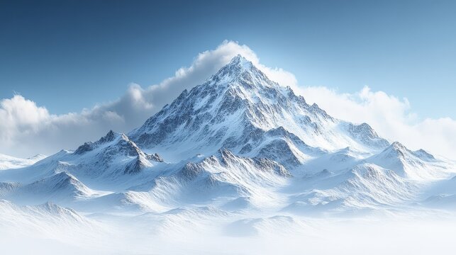Capture a majestic snowcapped mountain isolated on  688 mountain, snow, mountains, landscape, winter, sky, alps, nature, peak, ice, rock, glacier, clouds, ski, panorama, cold, travel, himalaya, view, 