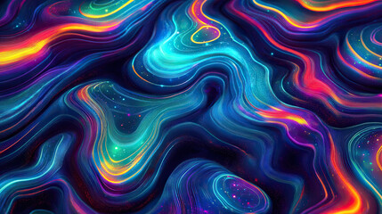 Obraz premium Dynamic Background with Colorful Abstract Shapes and Patterns Creating a Striking Contrast, Modern Artistic Design, Bold Geometric Elements, Vibrant Color Palette, Unique Visual Composition