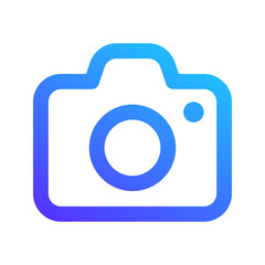 camera gradient icon