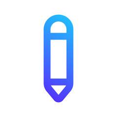 pencil gradient icon