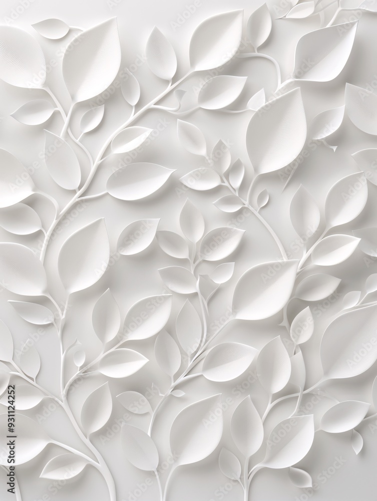 Poster an elegant 3d background with intricate, embossed patterns and a sleek, modern finish, providing a l