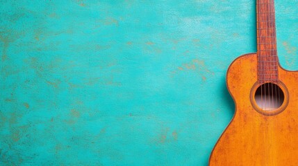 Obraz premium Nostalgic Country Vibes: Vintage Poster with Faded Colors and Retro Design Elements