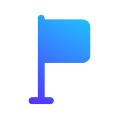 flags gradient fill icon