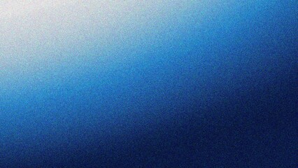 Blue grainy gradient abstract background, noise texture effect, banner poster header design