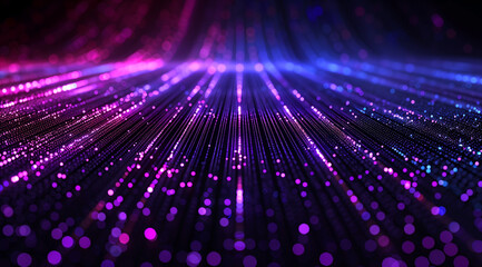 Obraz premium Abstract background with gradient dots