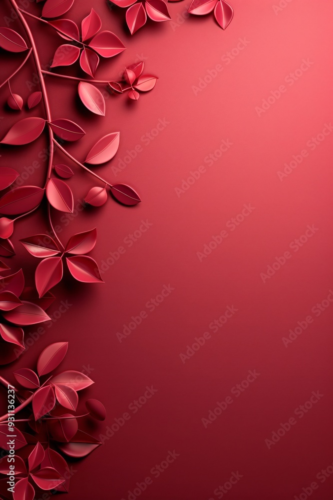 Poster a luxurious 3d background featuring intricate patterns and a rich, deep color palette, providing an 