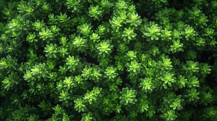 A Close-Up View of Lush Green Foliage