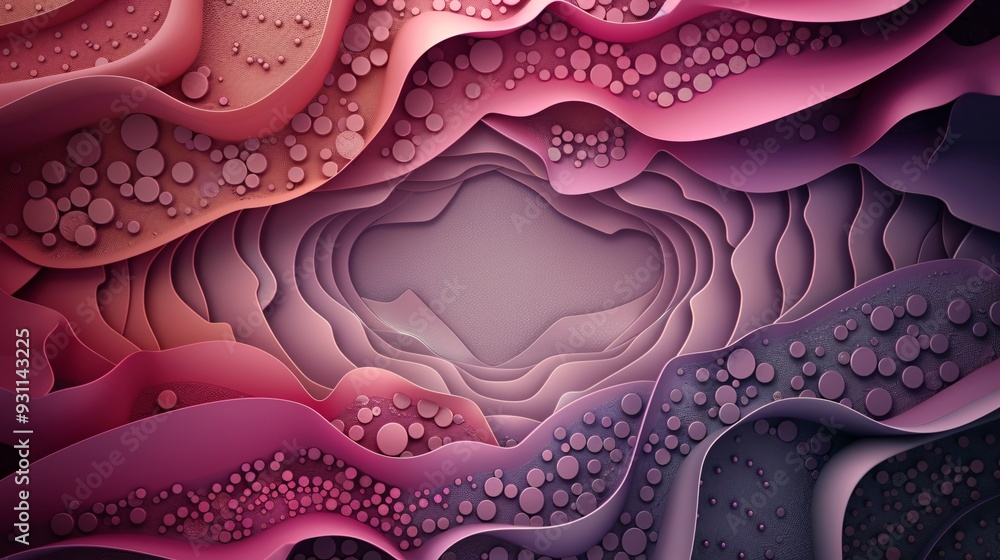 Poster a majestic 3d background with rich, vibrant colors and intricate patterns, providing an elegant sett