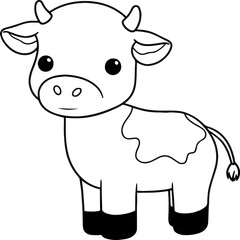 cartoon cow