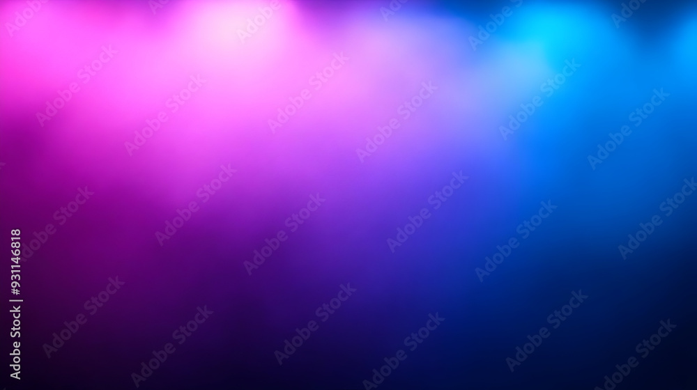 Poster a gradient of colorful lights creating a vibrant atmosphere.