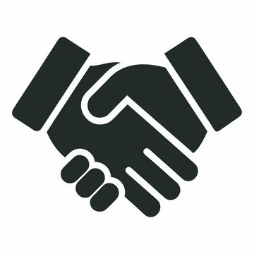 recommend clip art: Hand shake collection design vector art