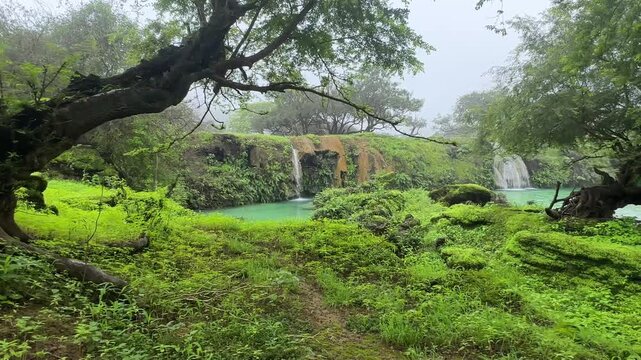 Darbat waterfall in Salalah, Oman
