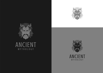 Vector illustration of Zeus Logo Design