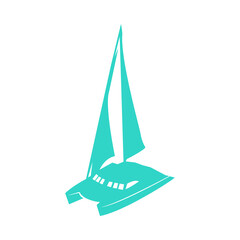 Catamaran Boat icon