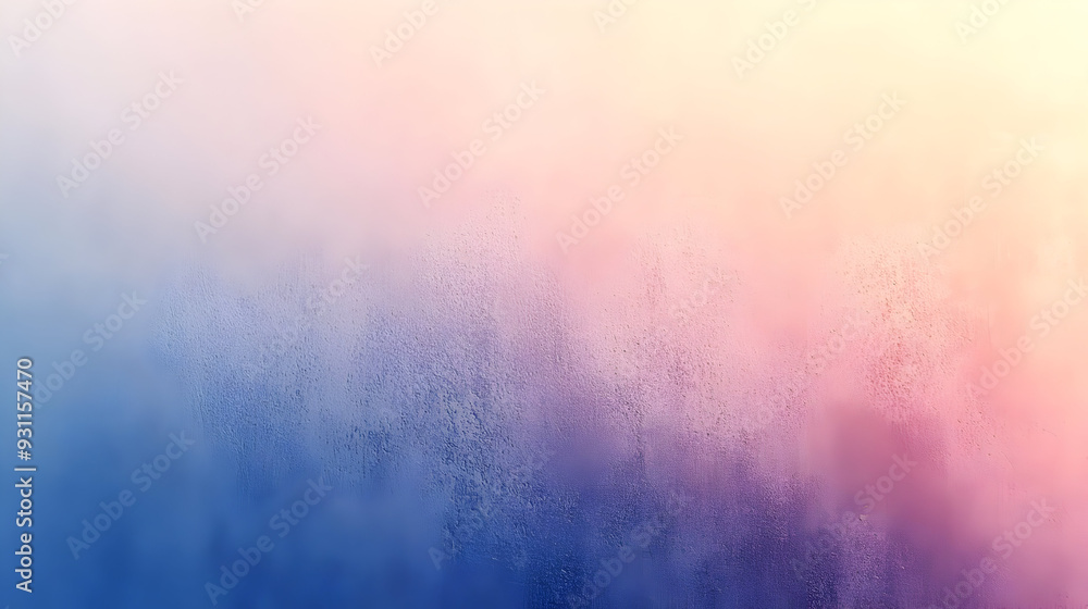 Canvas Prints A soft gradient background blending pastel colors for design use.