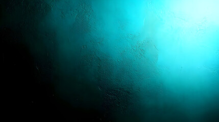 Obraz premium A textured gradient background in shades of teal and black.