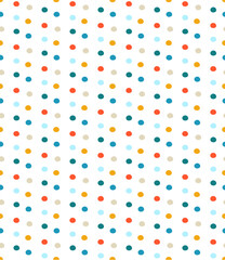 seamless polka dots pattern