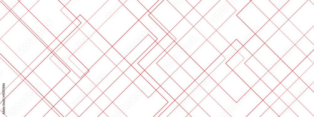 Poster Abstract modern minimalistic golden and red geometric line with layered geometric triangle shapes. Futuristic digital landscape with lines. Concept for dynamic websites, striking posters, and business