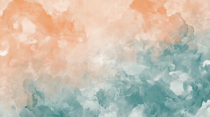 Gradient diffuse background illustration with peach and teal hues, featuring subtle color differences, high-resolution 8k graphic art.
