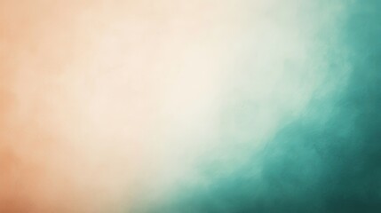 Gradient diffuse background illustration with peach and teal hues, featuring subtle color differences, high-resolution 8k graphic art.