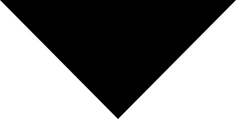 Down arrow vector icon. scroll illustration sign. Animation of arrow bouncing as it slide down. Graphic flat design element pictogram Suitable for app and websites isolated on transparent background.