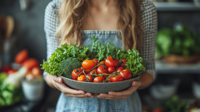 A person practicing healthy lifestyle habits, such as balanced diet and regular check-ups, to support thyroid health.