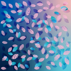 Feather, Doodle botany plants, feather seamless repeat pattern. Random places, various vector flowers, leaves, herbs, berries, branches illustration dark grey blue background