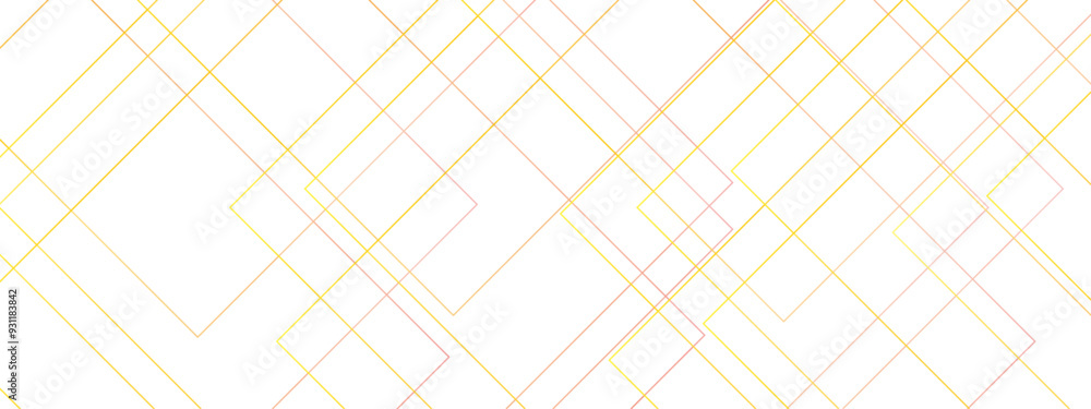 Poster abstract modern minimalistic golden and red geometric line with layered geometric triangle shapes. f