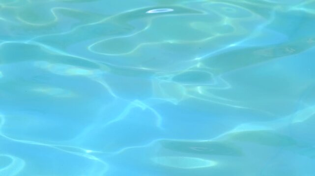 background of blue swaying water fable close-up