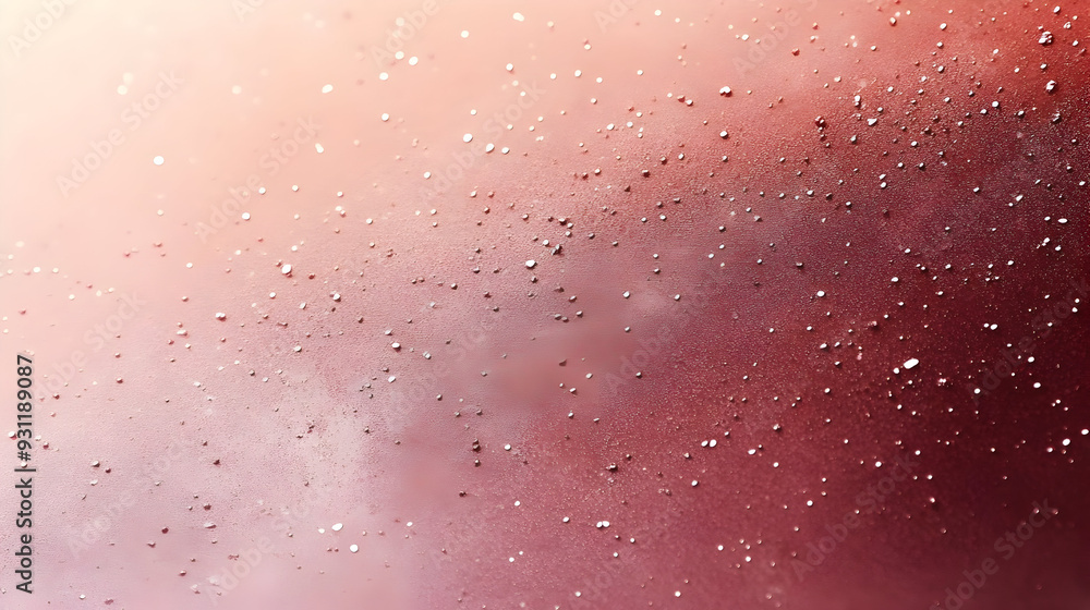 Poster abstract close-up of droplets on a textured surface with a gradient.
