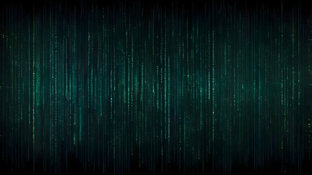 Metrix green data flowing bakground wallpaper