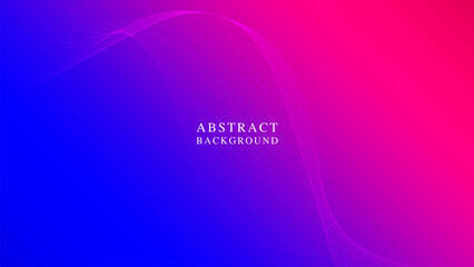 Abstract Orange Tone Design with Curves and Light Patterns 