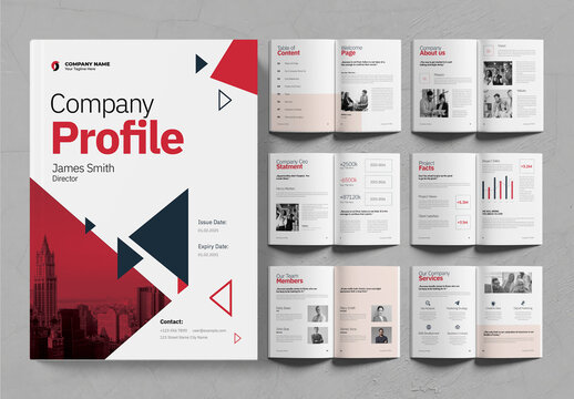 Company Profile Layout