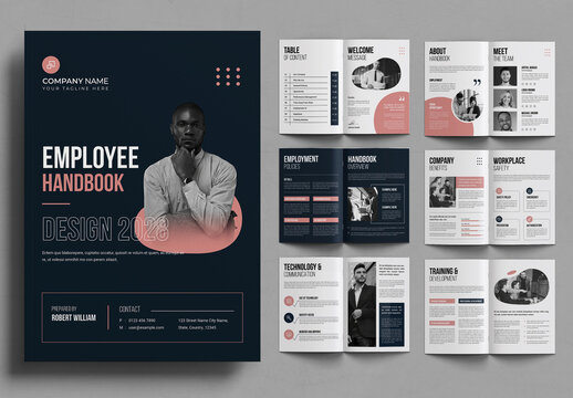 Employee Handbook Brochure Layout