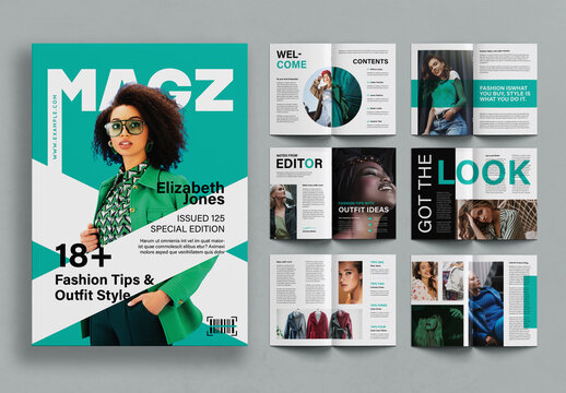 Fashion Magazine Template