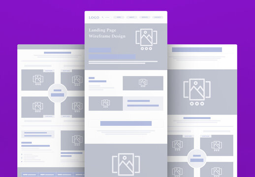 Wireframe Template Layout