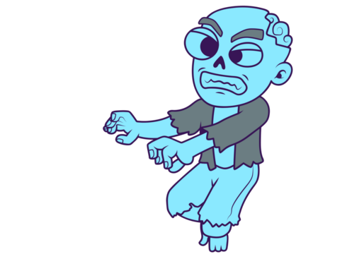Cartoon zombie 