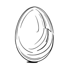 abstract sphere design of egg