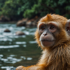 Obraz premium close up of a monkey