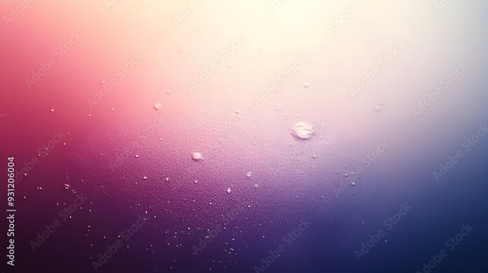 Poster abstract gradient background with water droplets.
