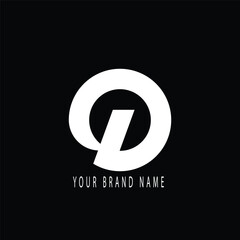 Outstanding professional trendy awesome artistic D DD DDD initial based Alphabet icon logo