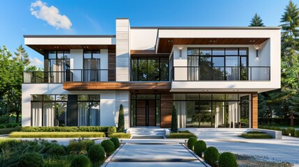 Fototapeta premium Modern Home Design