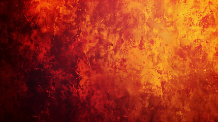 Abstract Fiery Texture with Deep Red and Bright Orange Hues Resembling Flames or Molten Material for Dynamic Design Projects.