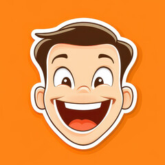 Obraz premium Create a vibrant x pixel smiley with a solid color background and a cheerful expression for your animation projects.
