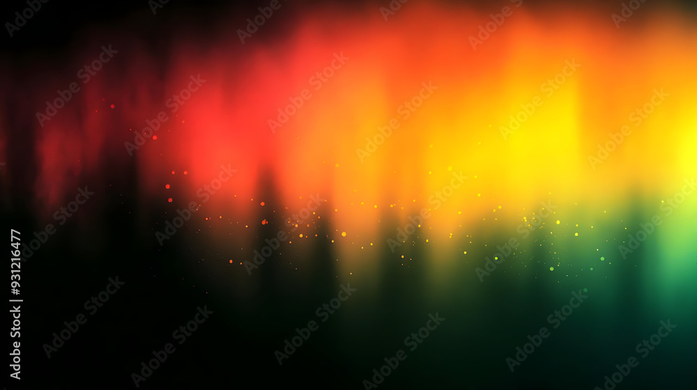 Poster abstract gradient with vibrant colors and soft lighting effects.