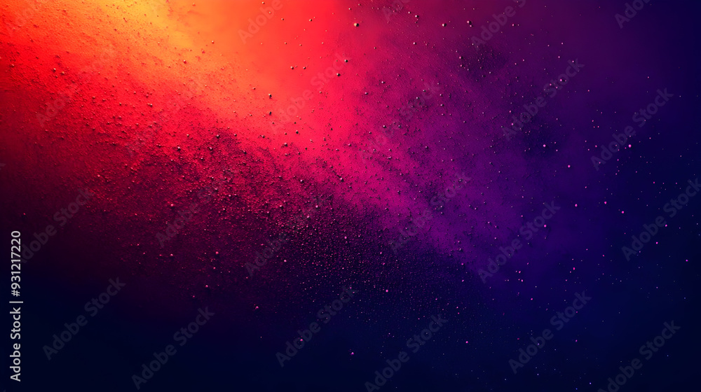 Poster abstract gradient with vibrant colors and texture.