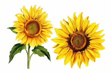 Obraz premium the AI Image Generator, a close up of a sunflower